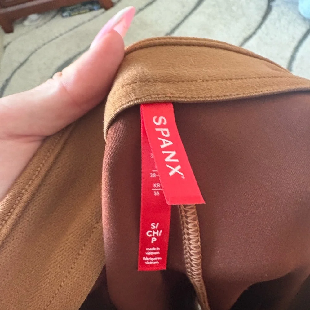 SPANX Brown Flare Pants - Picture 4 of 6